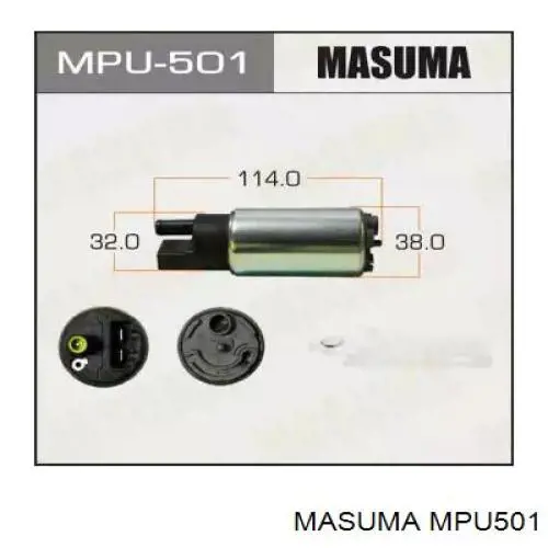 MPU501 Masuma топливный насос электрический погружной