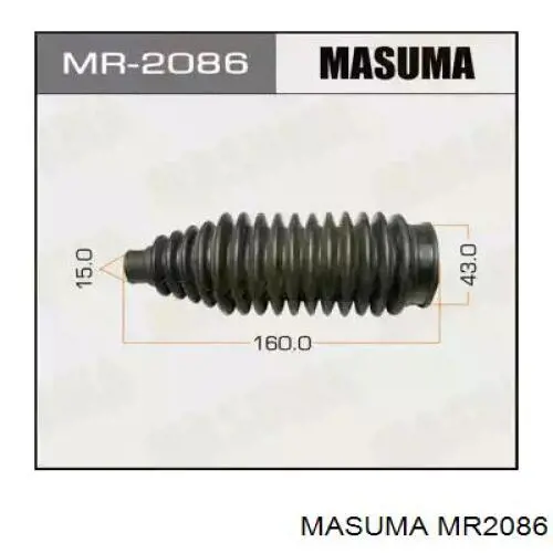 Пыльник рулевой рейки MR2086 Masuma