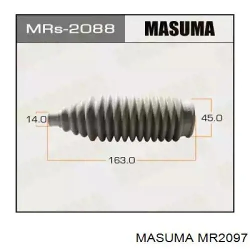 Пыльник рулевой рейки MR2097 Masuma