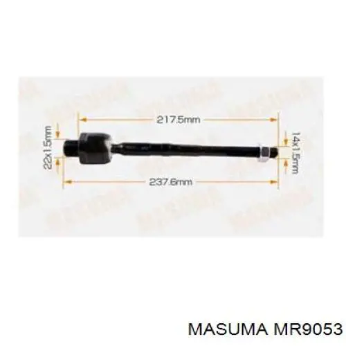 Тяга рулевая Masuma MR9053