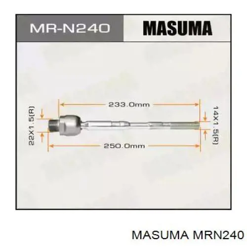 Тяга рулевая Masuma MRN240