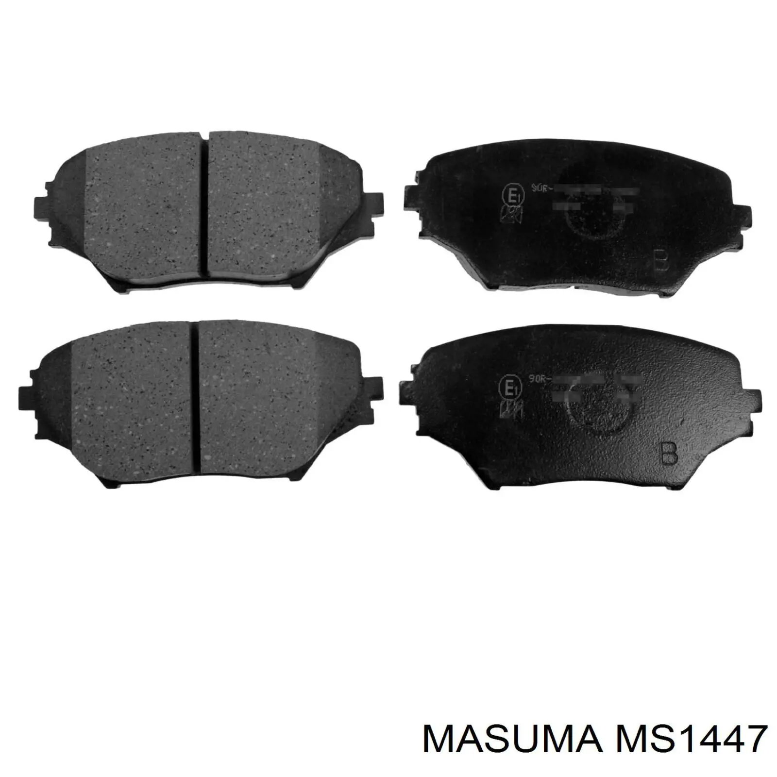Купить MS1447 Masuma Колодки тормозные