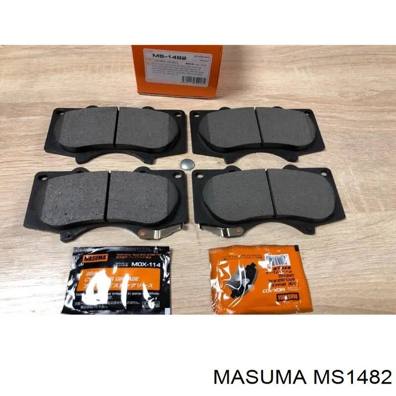 Колодки Masuma MS1482 цена, от 31.01 USD