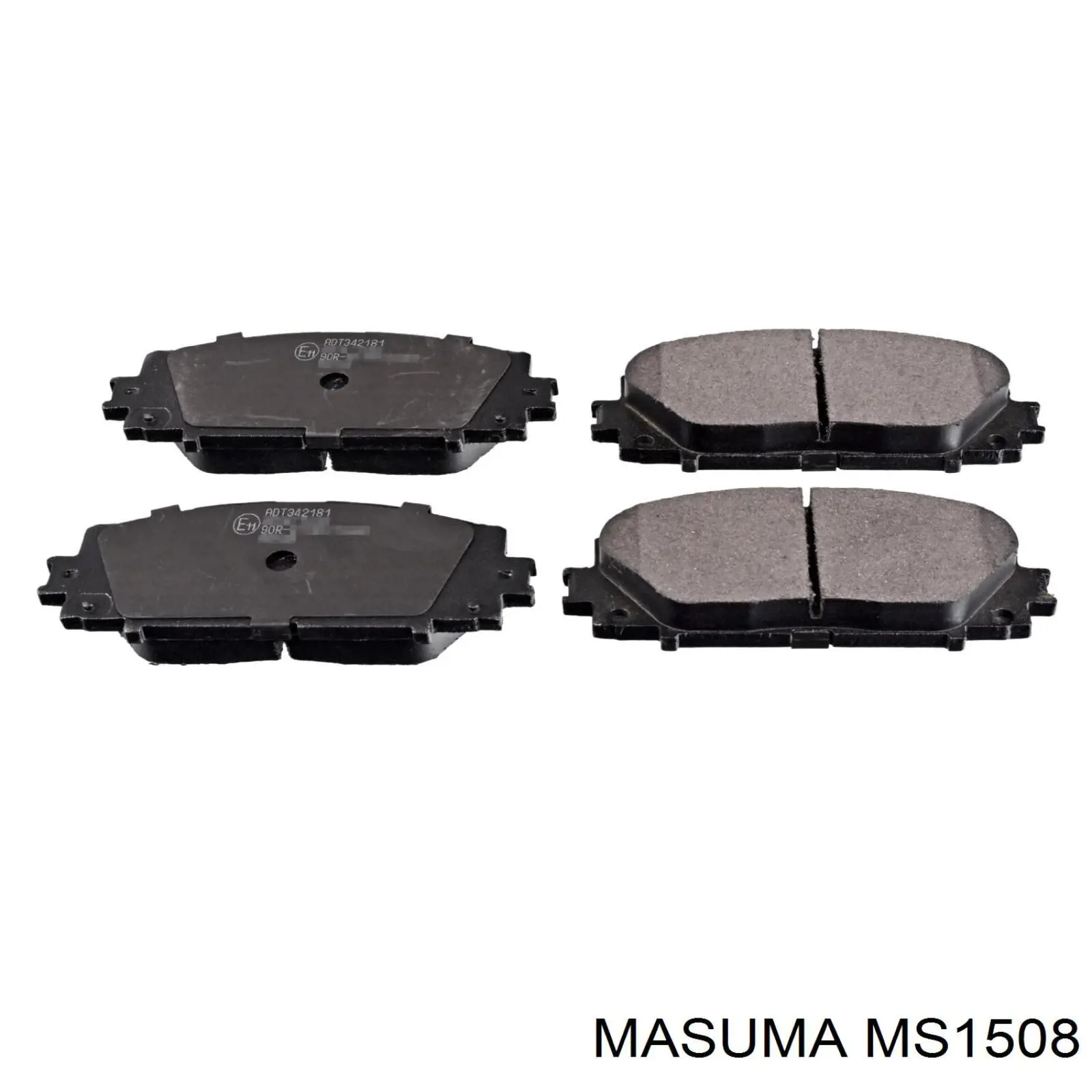 Передние тормозные колодки MS1508 Masuma