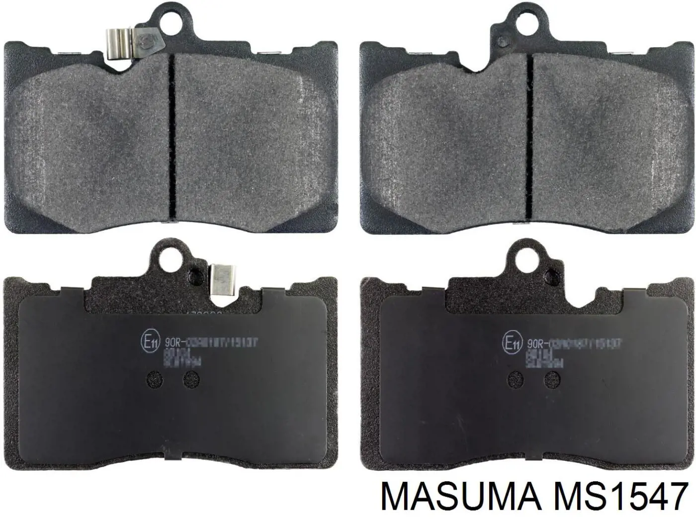 Колодки Masuma MS1547 цена, от 26.80 USD