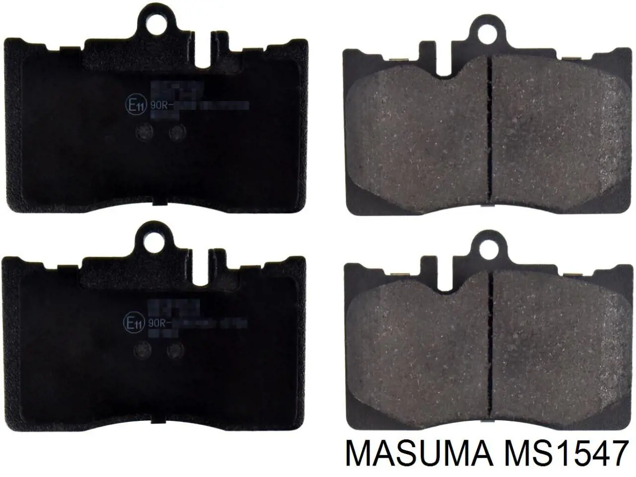 Купить MS1547 Masuma Колодки тормозные