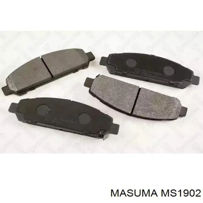 MS1902 Masuma Колодки передние