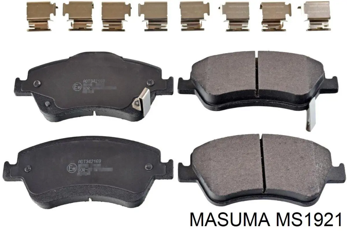 Колодки Masuma MS1921 цена, от 22.04 USD