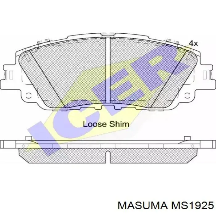 Купить 5SP2117 Samko Колодки тормозные