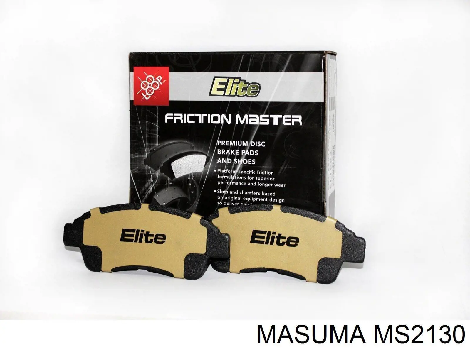 Купить MS2130 Masuma Колодки тормозные задние, дисковые