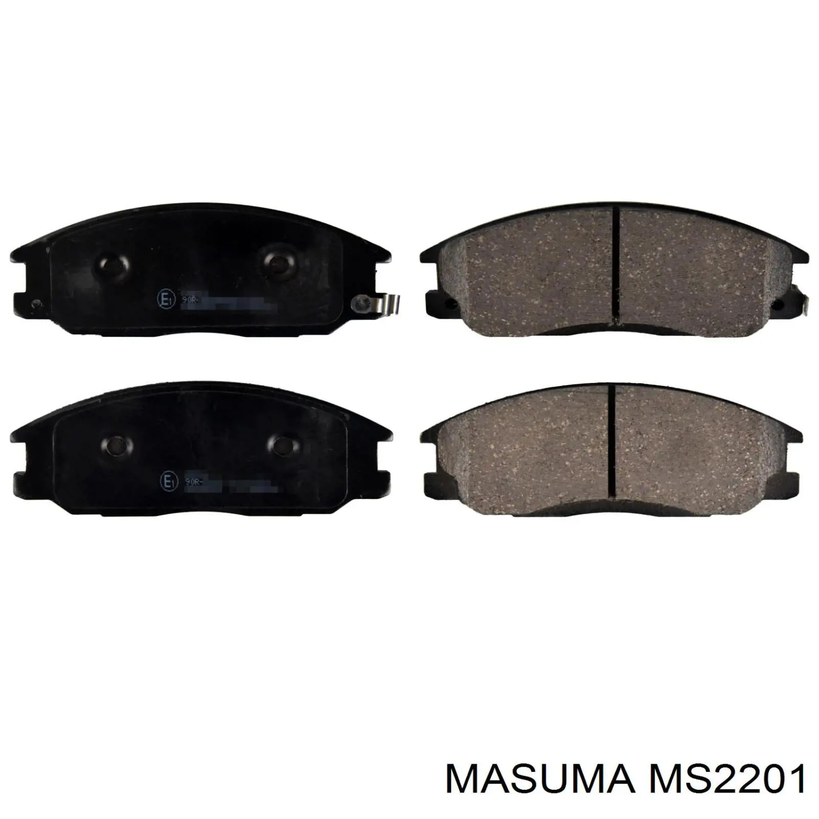 Купить MS2201 Masuma Колодки тормозные