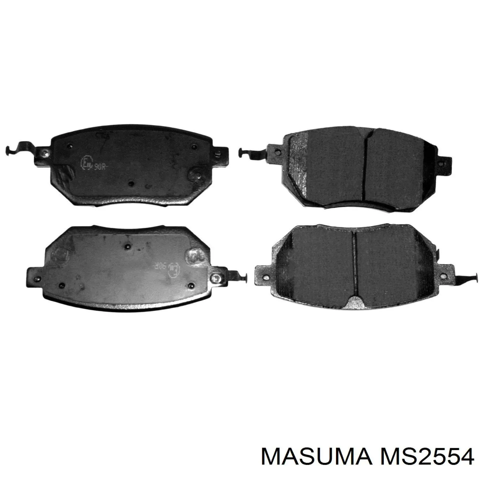 Передние тормозные колодки MS2554 Masuma