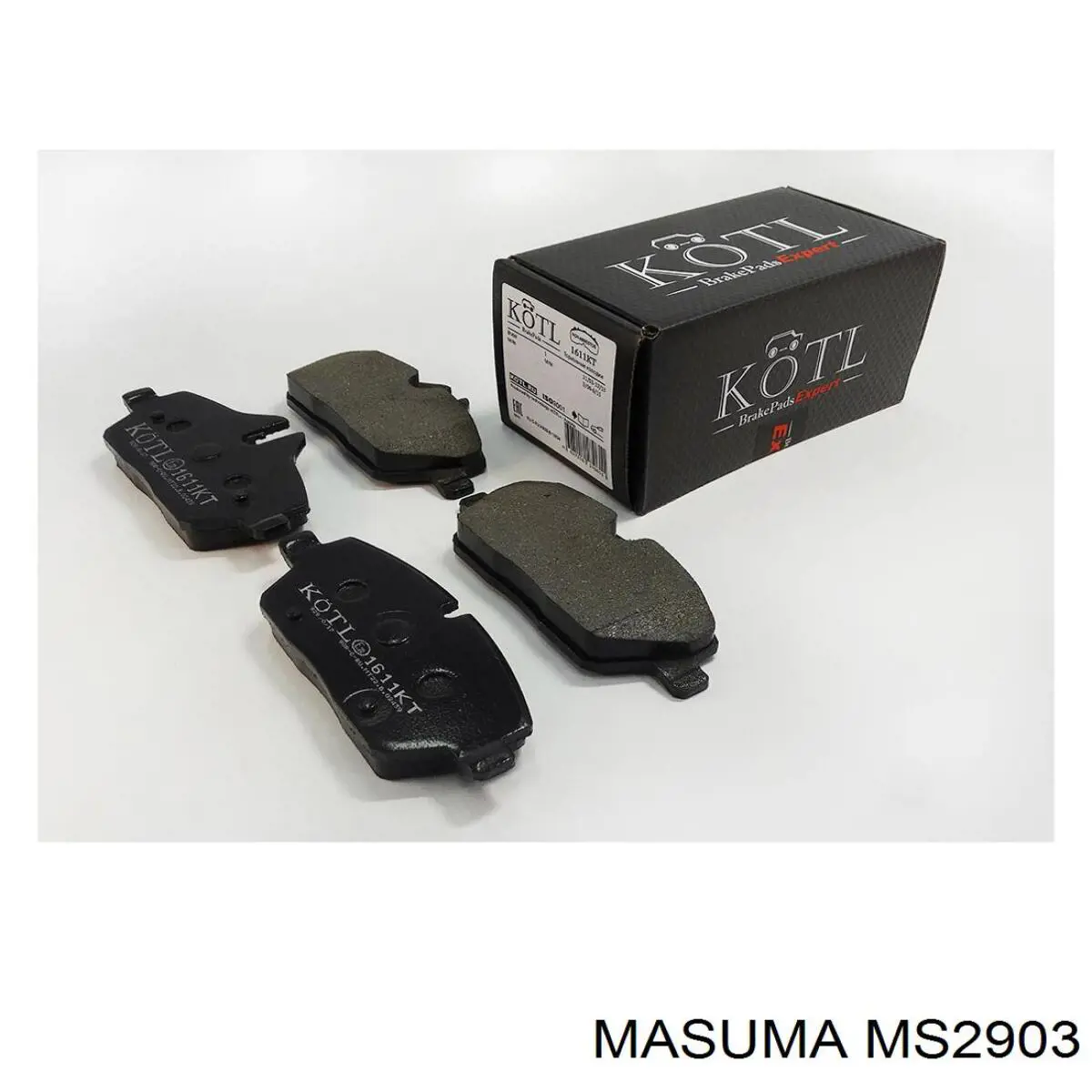Купить MS2903 Masuma Колодки тормозные
