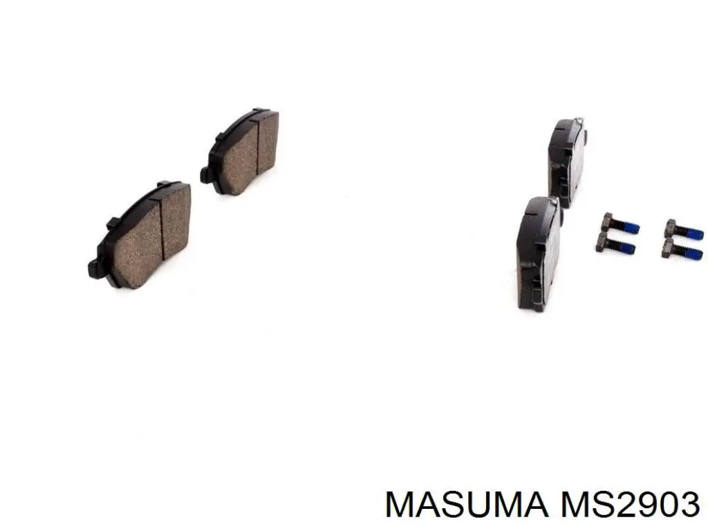 Купить MS2903 Masuma Колодки тормозные