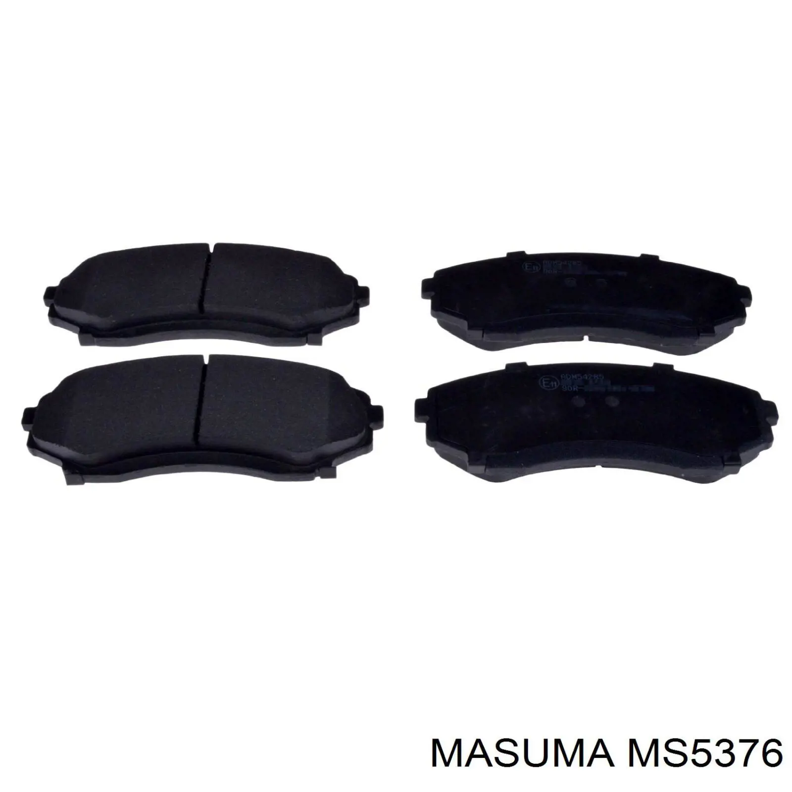Колодки Masuma MS5376 цена, от 26.46 USD