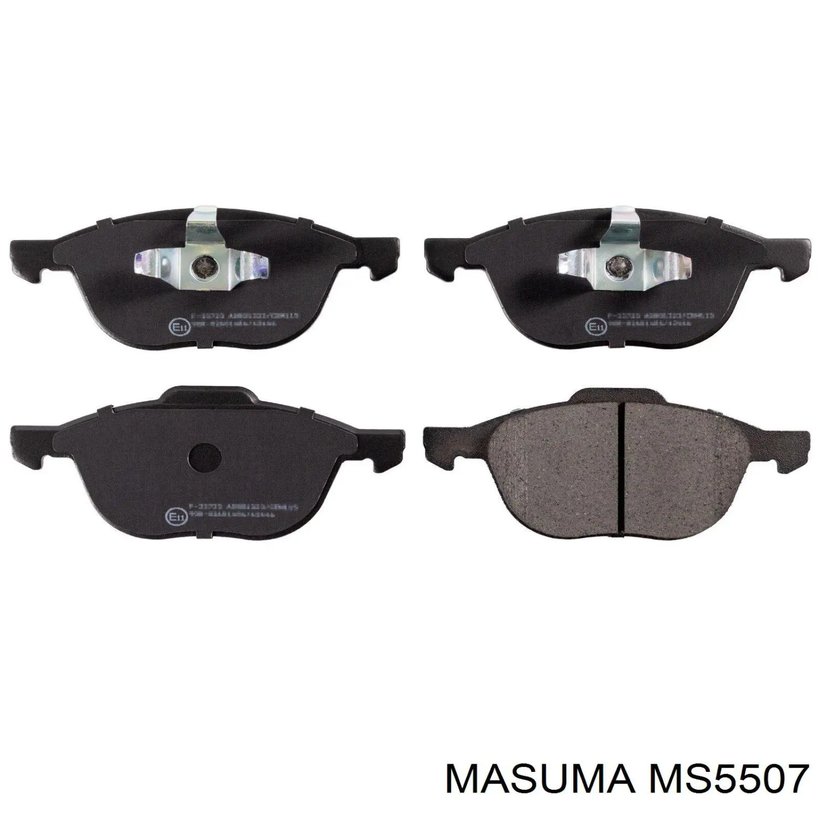MS5507 Masuma передние тормозные колодки