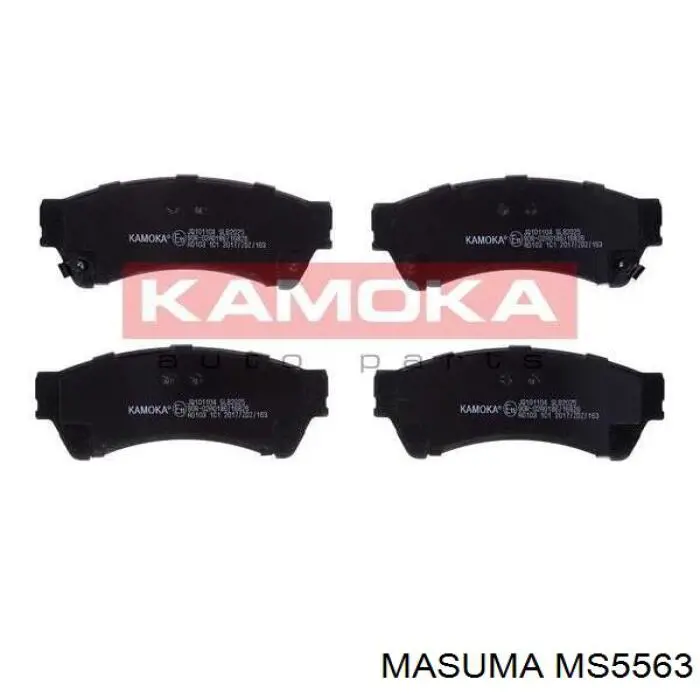 Передние тормозные колодки MS5563 Masuma