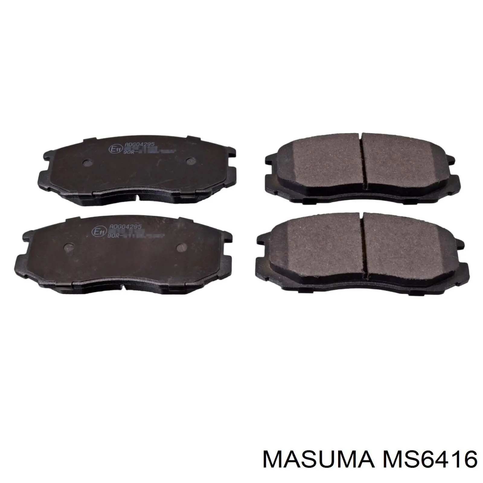 Передние тормозные колодки MS6416 Masuma