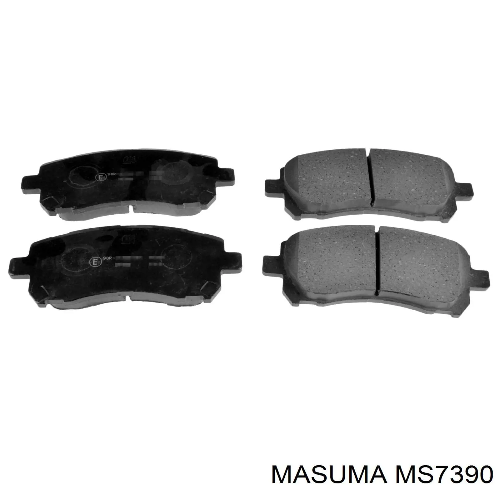 Передние тормозные колодки MS7390 Masuma