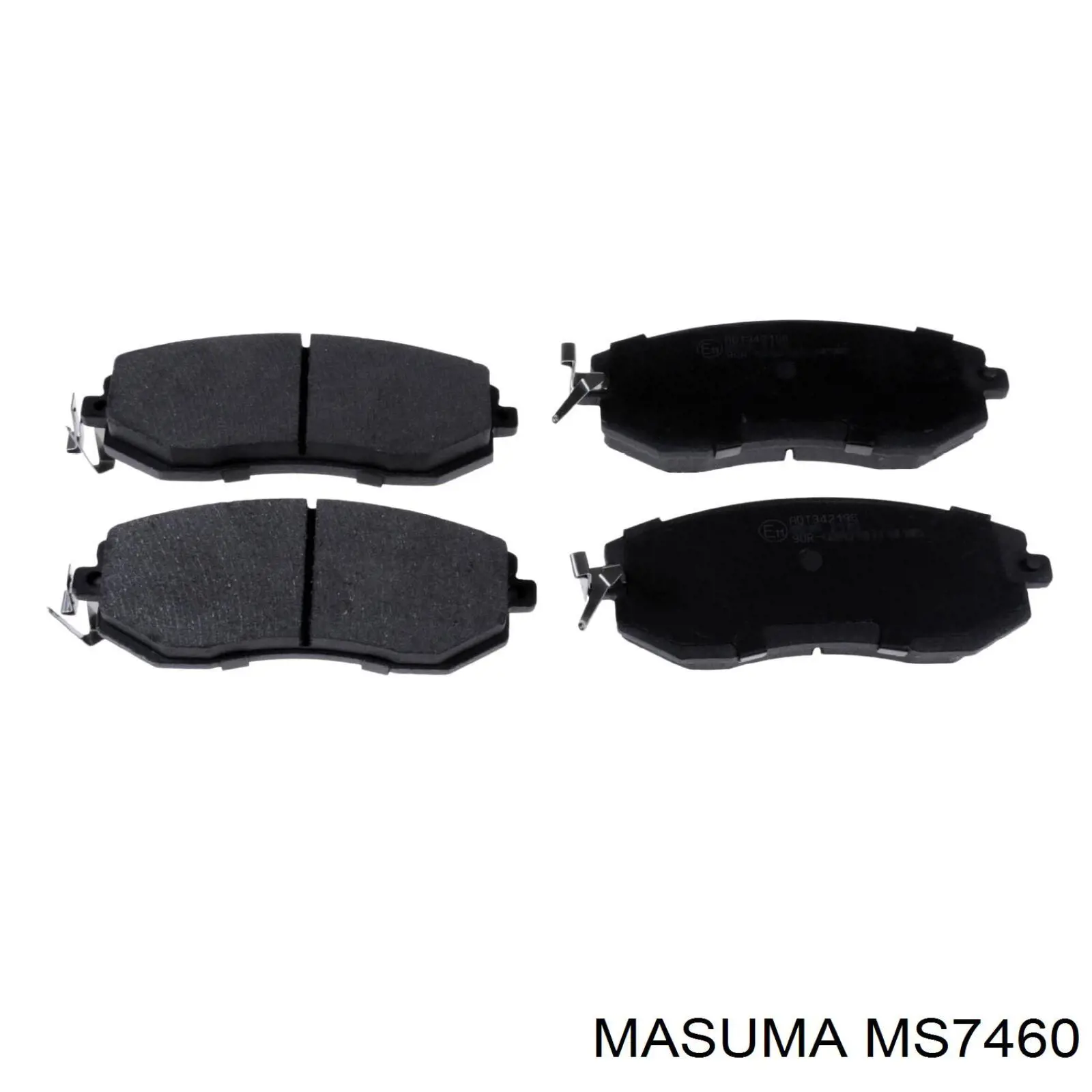 Колодки Masuma MS7460 цена, от 27.58 USD