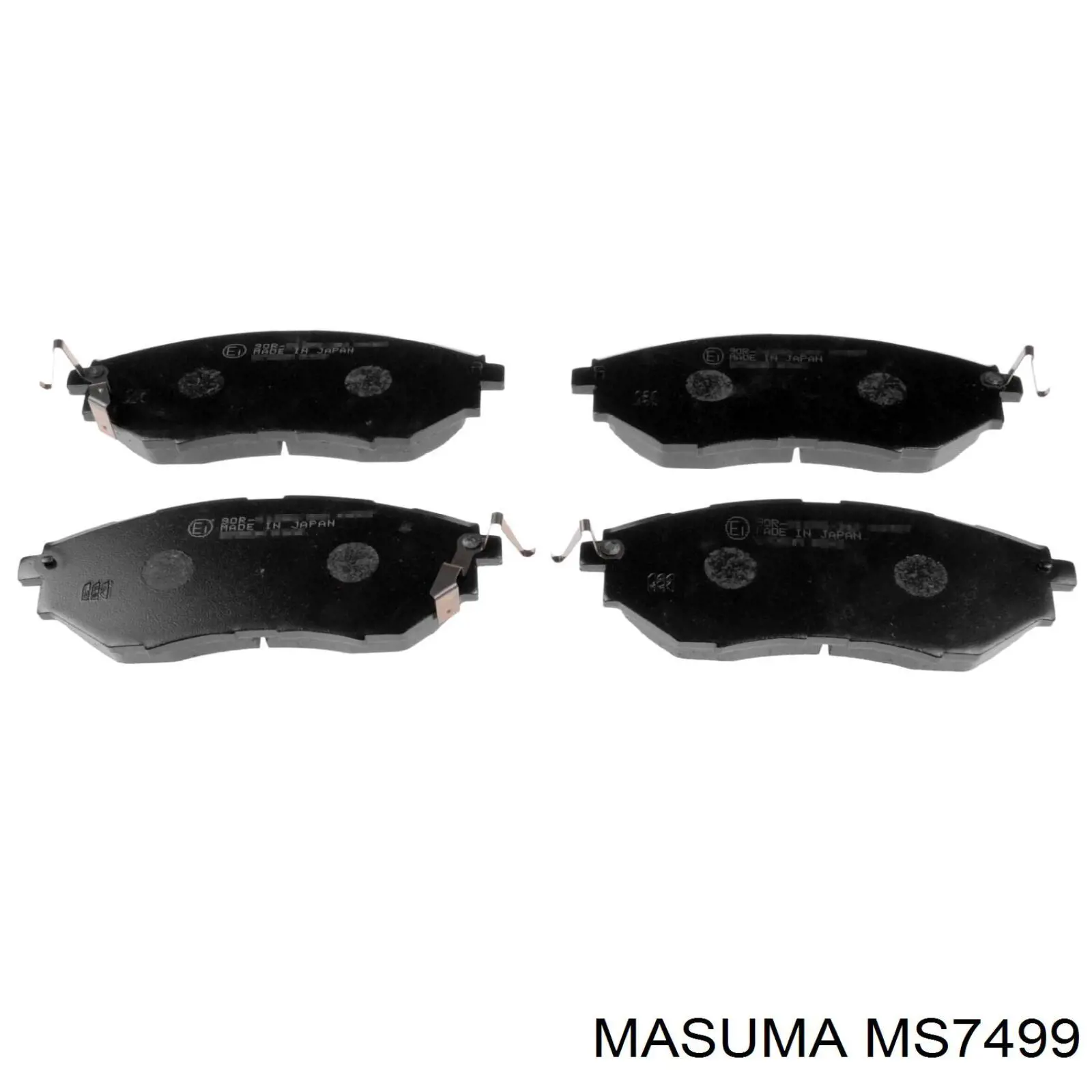 Колодки Masuma MS7499 цена, от 28.56 USD