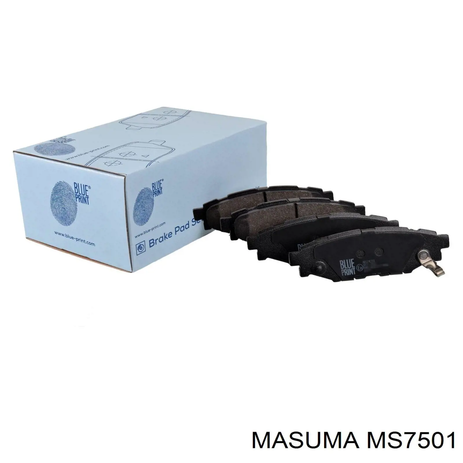 Задние тормозные колодки MS7501 Masuma