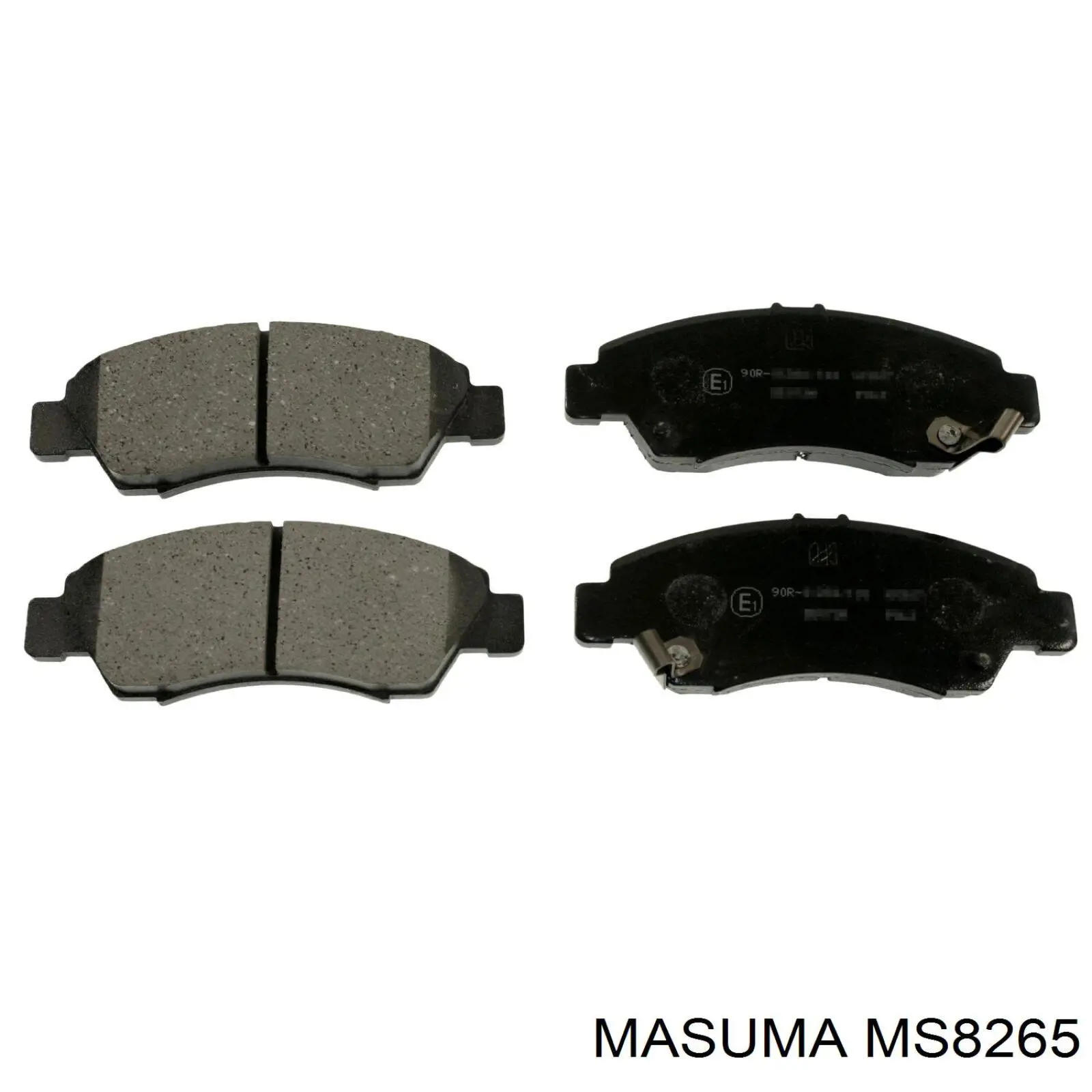 MS8265 Masuma передние тормозные колодки