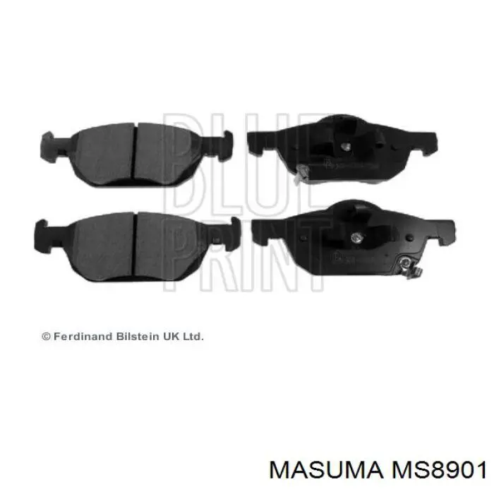 Купить MS8901 Masuma Колодки тормозные