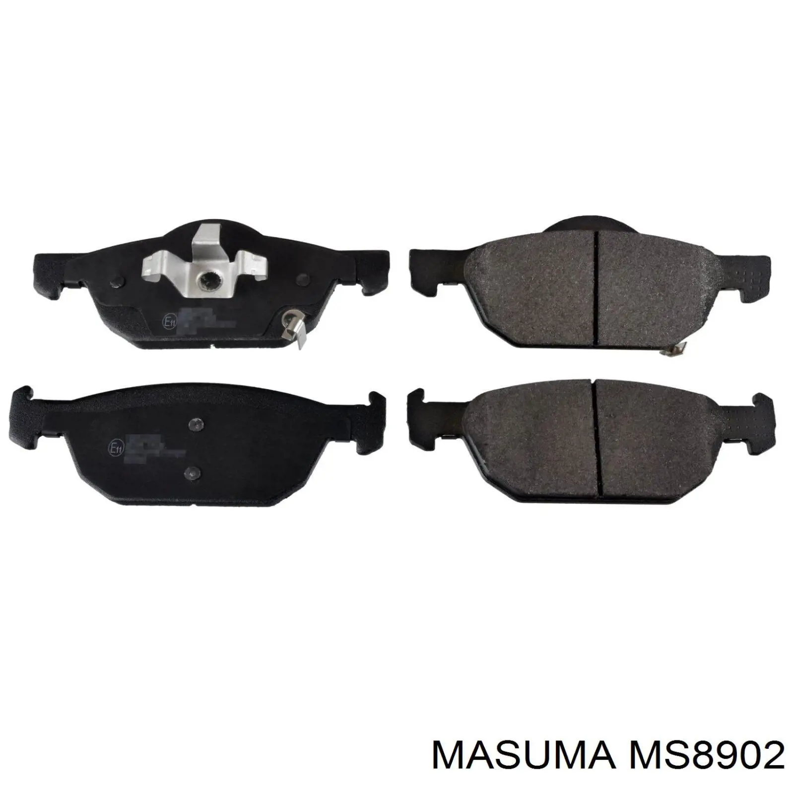 Передние тормозные колодки MS8902 Masuma
