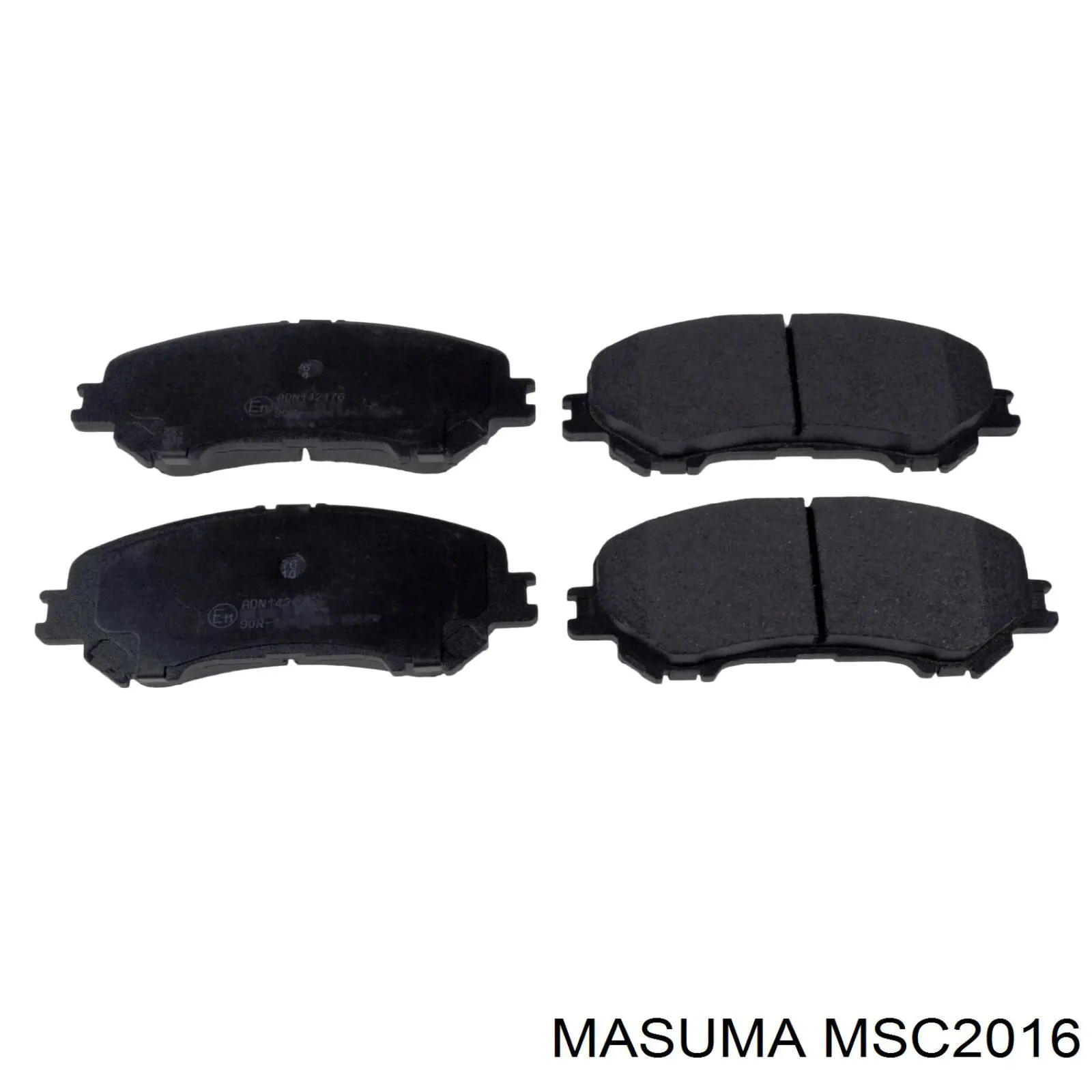 Колодки Masuma MSC2016 цена, от 30.55 USD