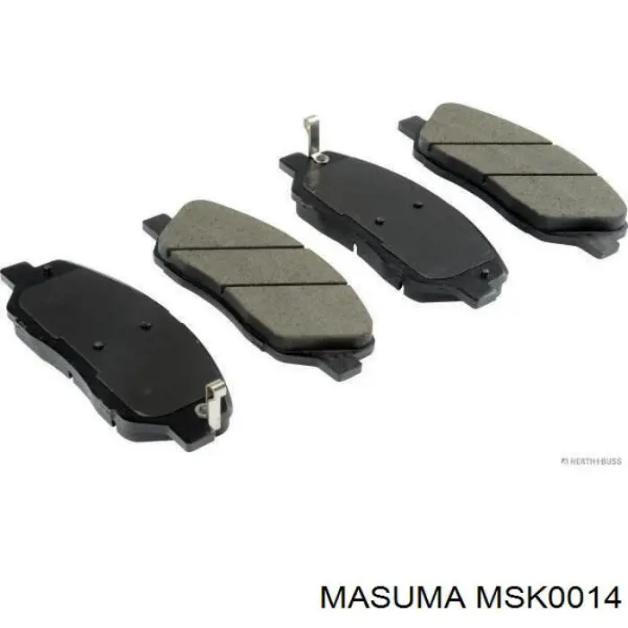 MSK0014 Masuma Колодки передние