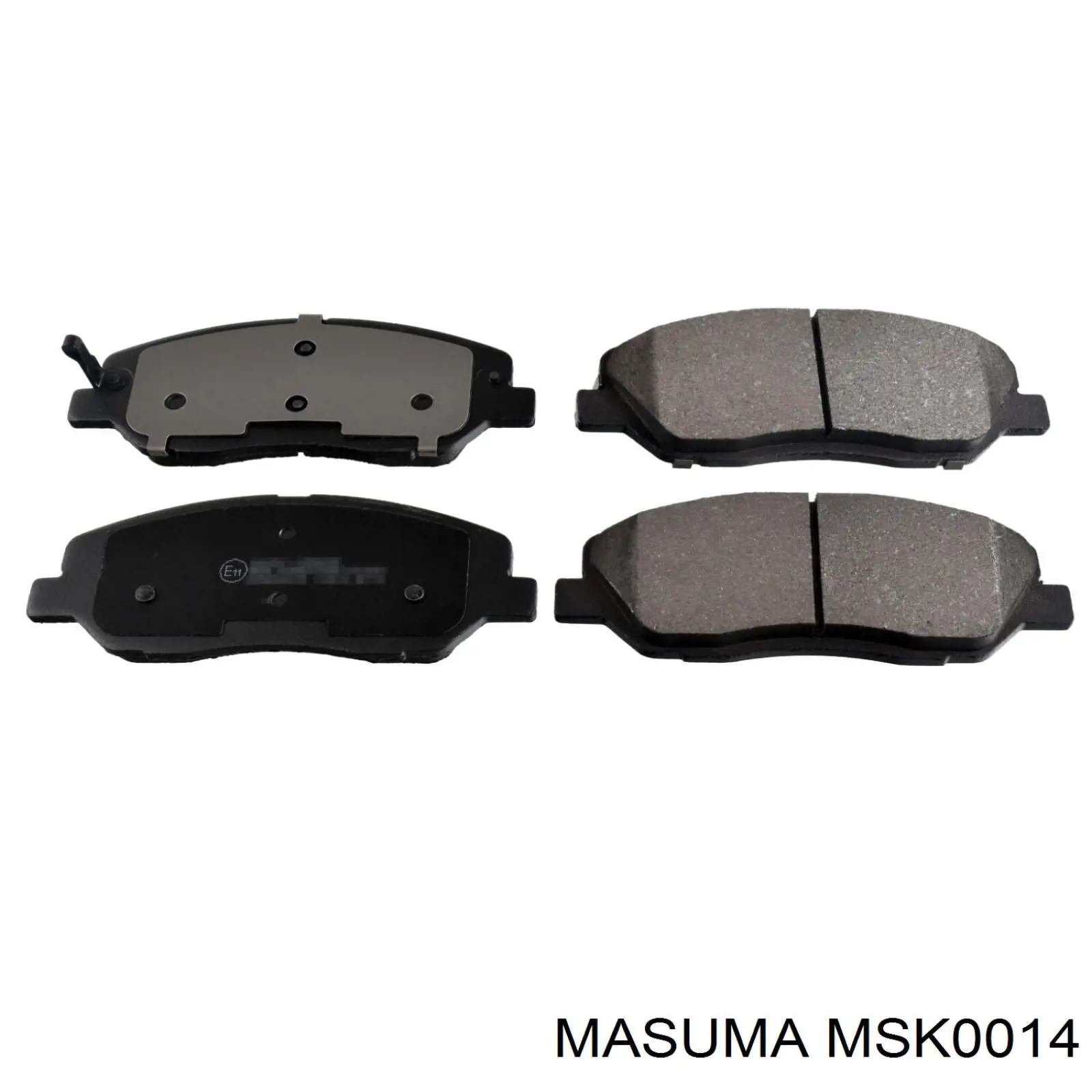 Купить MSK0014 Masuma Колодки тормозные