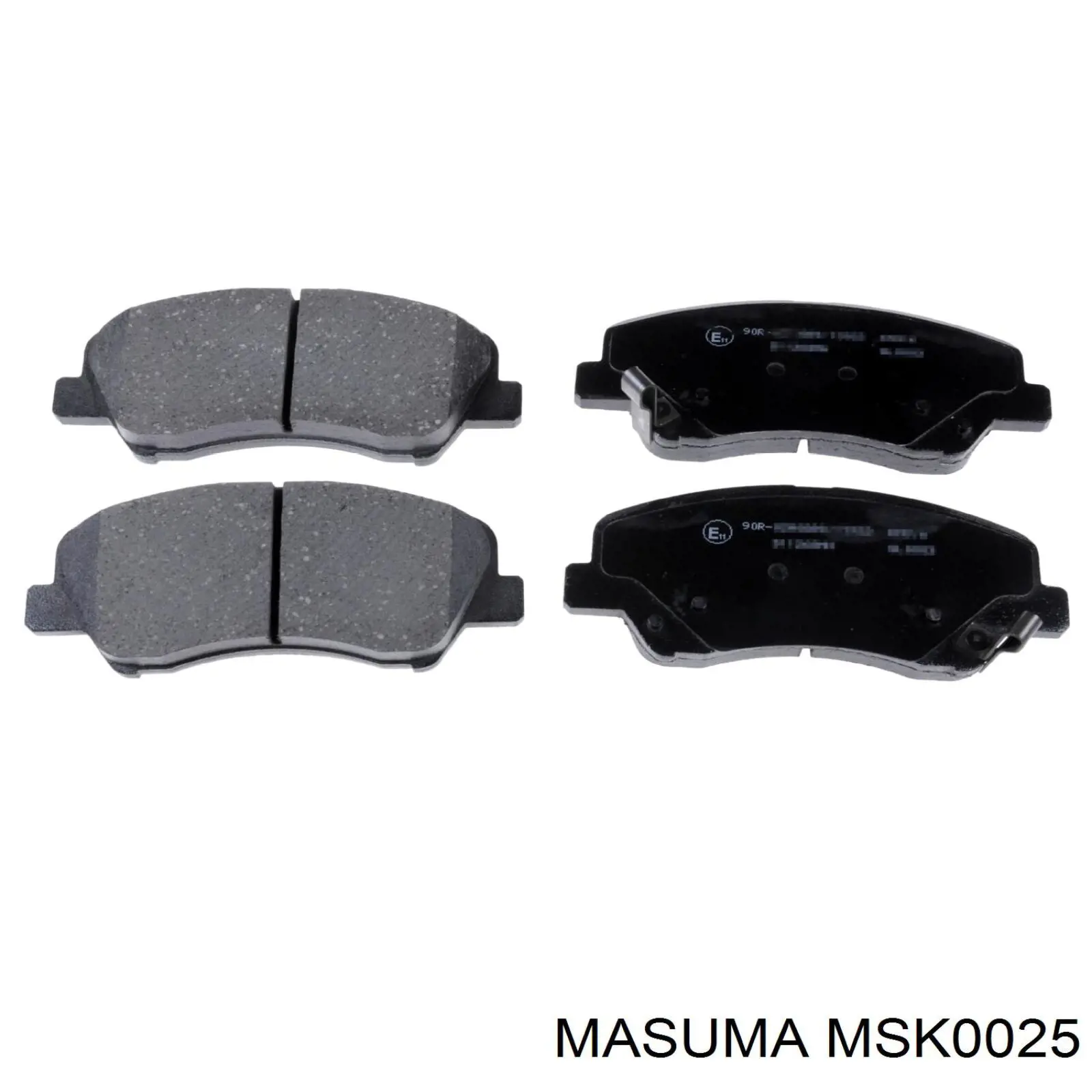 Передние тормозные колодки MSK0025 Masuma