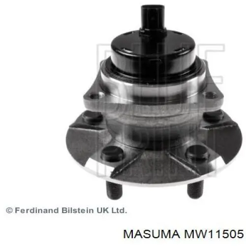 MW11505 Masuma ступица задняя