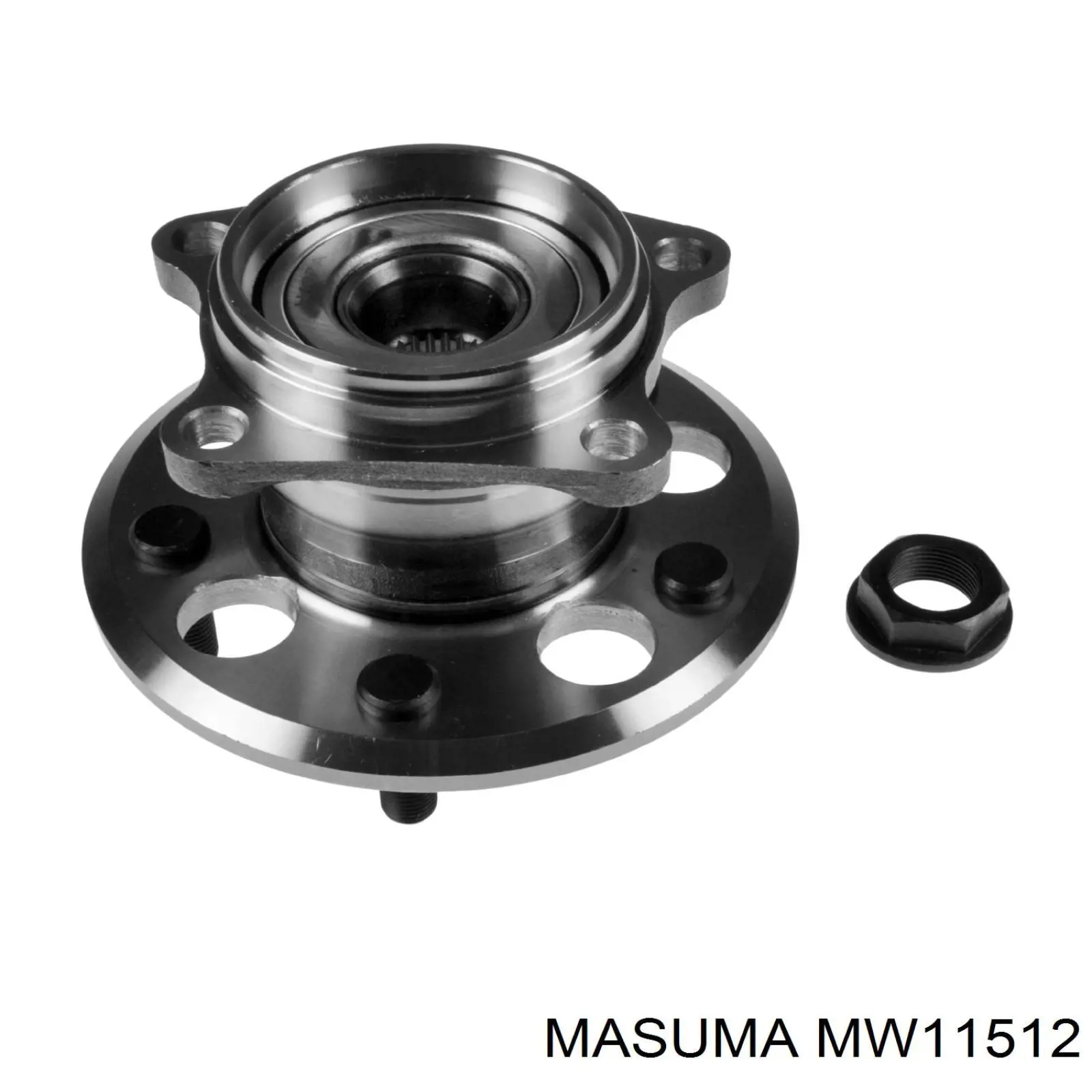 MW11512 Masuma Ступица задняя