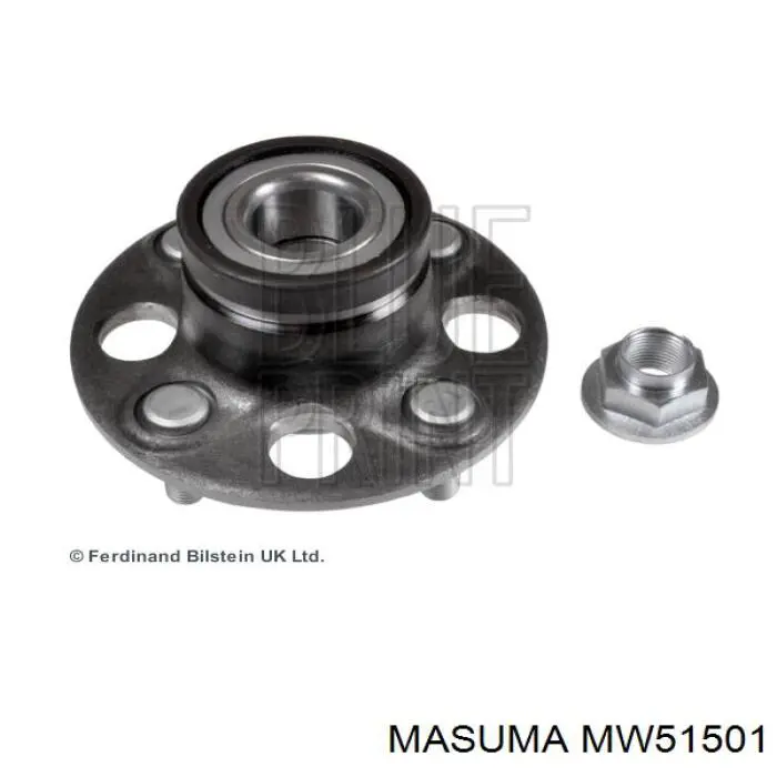 MW51501 Masuma Ступица задняя