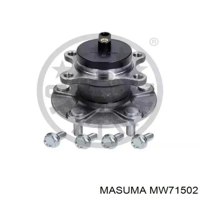 MW71502 Masuma ступица задняя