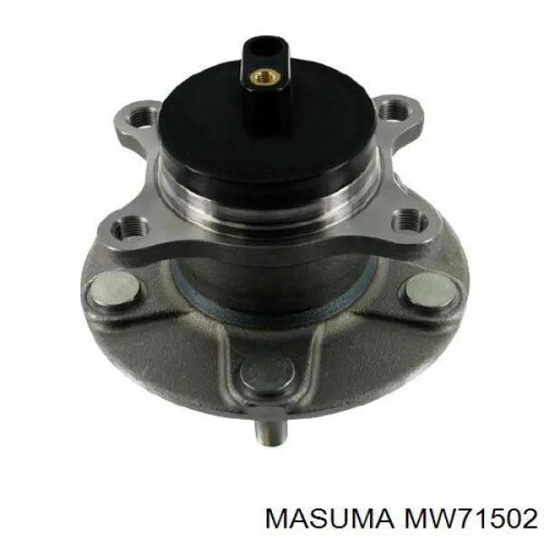 Cubo de rueda trasero MW71502 Masuma