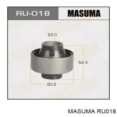 Сайлентблок переднего нижнего рычага RU018 Masuma