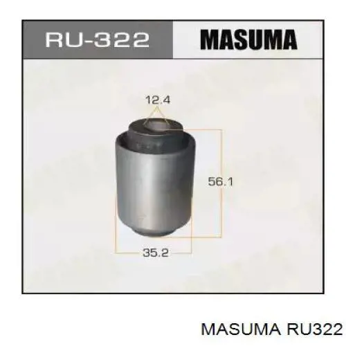 RU322 Masuma сайлентблок переднего нижнего рычага