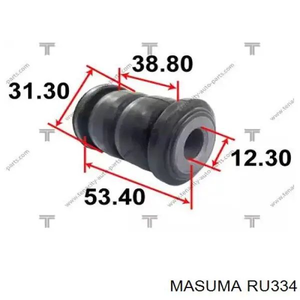 52361SF4003 Honda Сайлентблок задней поперечной тяги