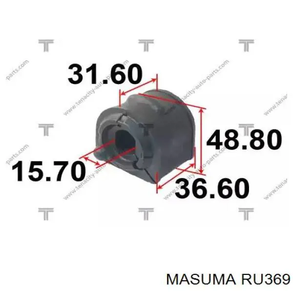 Купить MB633689 Mitsubishi Сайлентблок нижний передней подвески