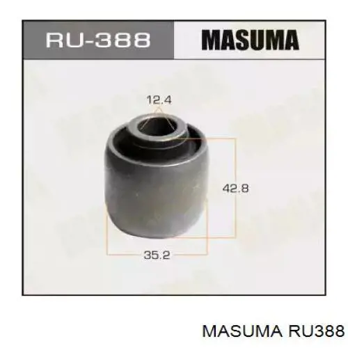 RU388 Masuma сайлентблок заднего поперечного рычага внутренний