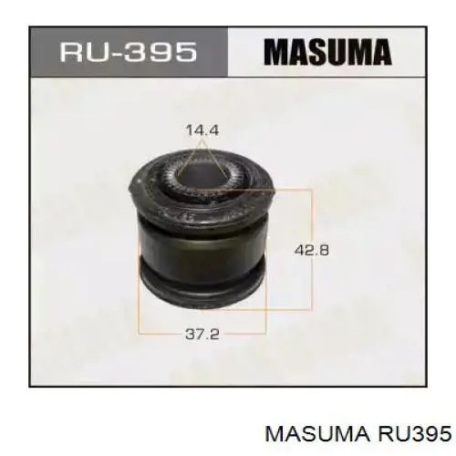 RU395 Masuma сайлентблок цапфы задней