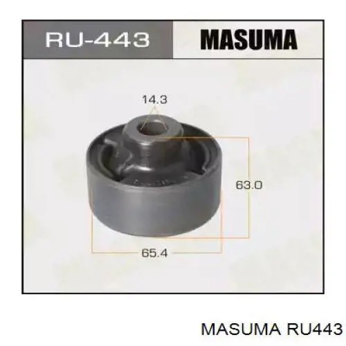 RU443 Masuma сайлентблок переднего нижнего рычага
