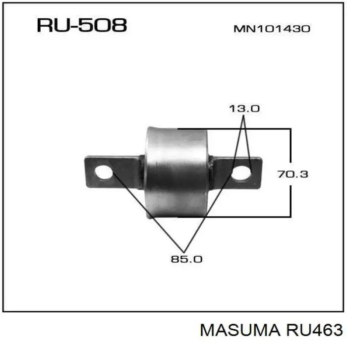 RU463 Masuma Сайлентблок балки моста