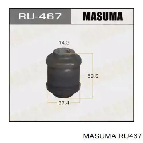 RU467 Masuma сайлентблок переднего нижнего рычага