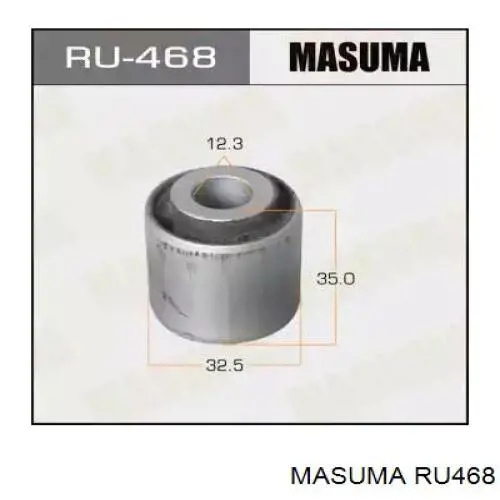 RU468 Masuma bloco silencioso traseiro de braço oscilante transversal