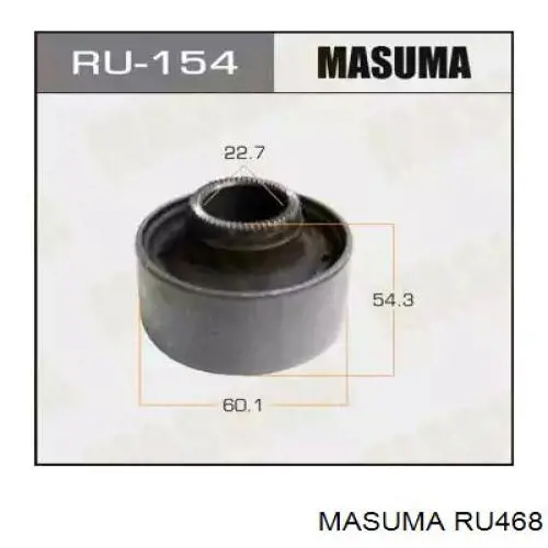 RU468 Masuma Сайлентблок заднего поперечного рычага