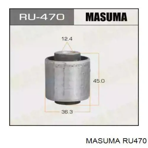 RU470 Masuma сайлентблок заднего нижнего рычага